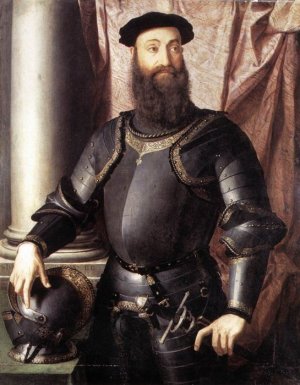 Portrait Of Stefano IV Colonna, 1546