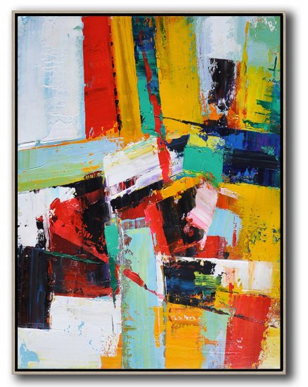 Palette Knife Contemporary Art #CTPV0A87 - Click Image to Close