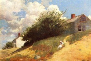 Houses On A Hill, 1879