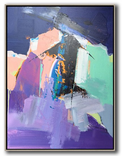 Palette Knife Contemporary Art #CTPV0A104 - Click Image to Close