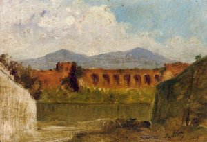 A Roman Aqueduct, 1874