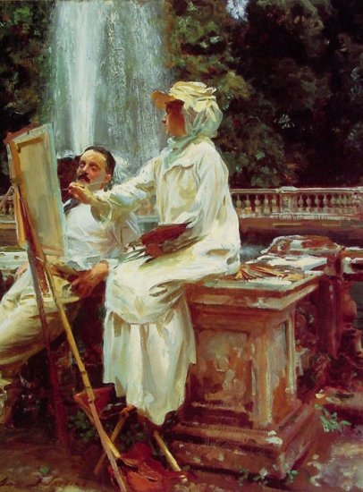 The Fountain, Villa Torlonia, Frascati ItalyN?1907 - Click Image to Close