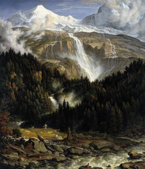 The Schmadribach Falls, 1821