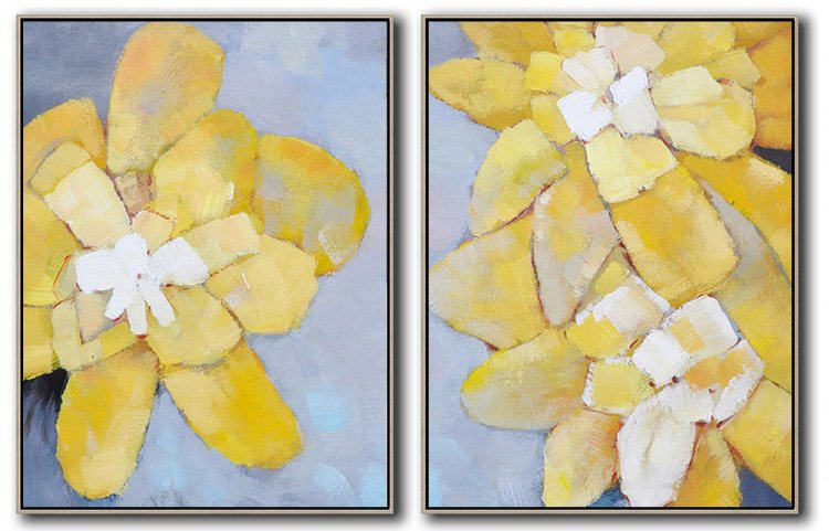 Set Of 2 Contemporary Art #SOTAC0A39 - Click Image to Close