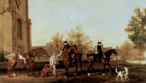 Hunters Leaving Southill, 1763