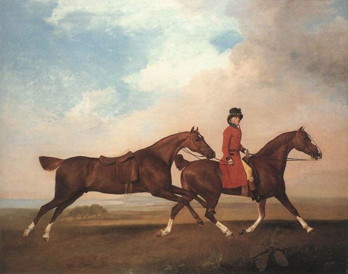 William Anderson With Two Saddled Horses, 1793 - Click Image to Close