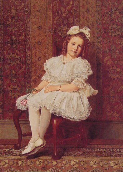 Portrait Of Miss Gibson, 1908 - Click Image to Close