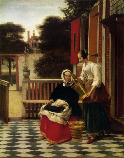 A Mistress And Her Servant, C.1660 - Click Image to Close