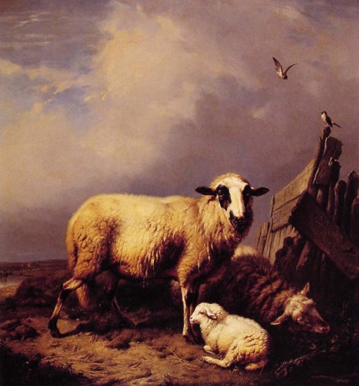 Guarding The Lamb, 1837 - Click Image to Close