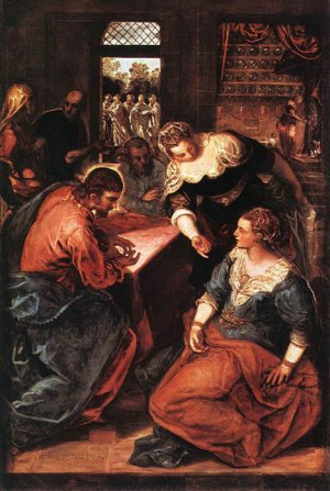 Christ In The House Of Martha And Mary, 1570-75