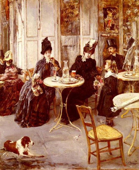 Au Cafe [At The Cafe], 1884 - Click Image to Close