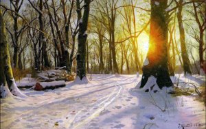 Monsted A Winters Day In Charlottenlund