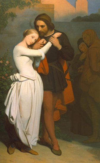 Faust And Marguerite In The Garden, 1846 - Click Image to Close