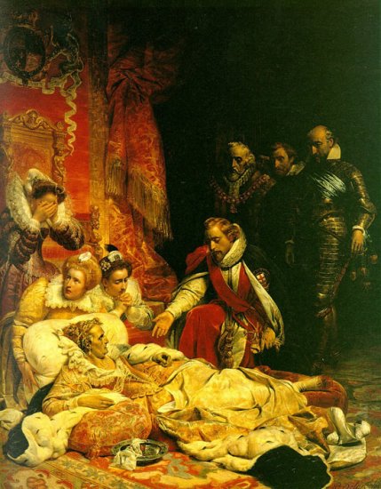 The Death Of Elizabeth, 1828 - Click Image to Close