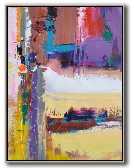 Palette Knife Contemporary Art #CTPV0A131 - Click Image to Close