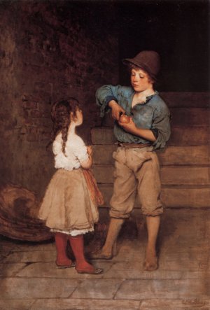 Two Children, 1888-1889