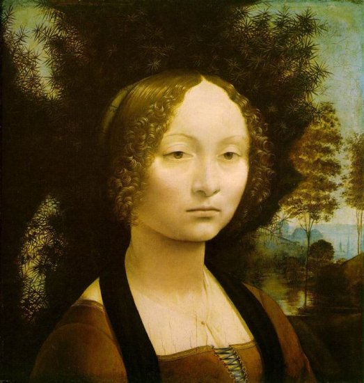 Retrato De Ginevra De Benci - 1474-1478 - Click Image to Close