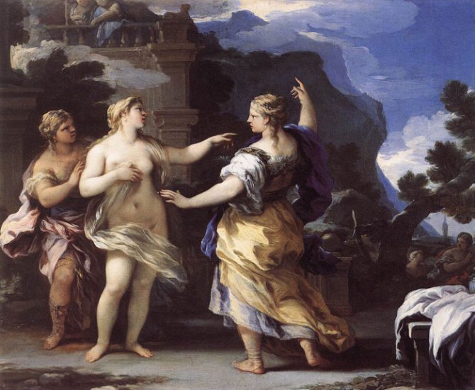 Venus Punishing Psyche With A Task, 1692-1702 - Click Image to Close