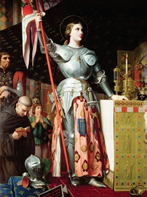 Ingres - Joan Of Arc At The Coronation Of Charles VII