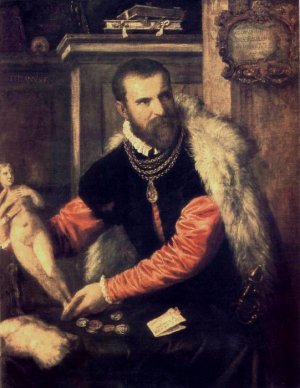 Portrait Of Jacopo Strada, 1567-1568