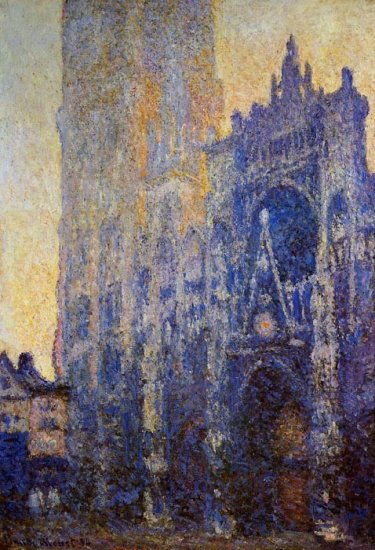 Rouen Cathedral, The Portal, Morning Effect , 1893 - Click Image to Close