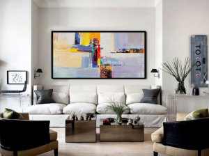 Panoramic Palette Knife Contemporary Art #CTPPS0A53