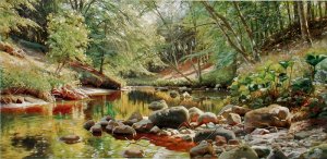 Monsted Oil Painting - Unnamed