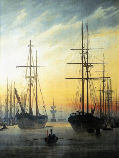 View Of A Harbour, 1815-1816 - Click Image to Close