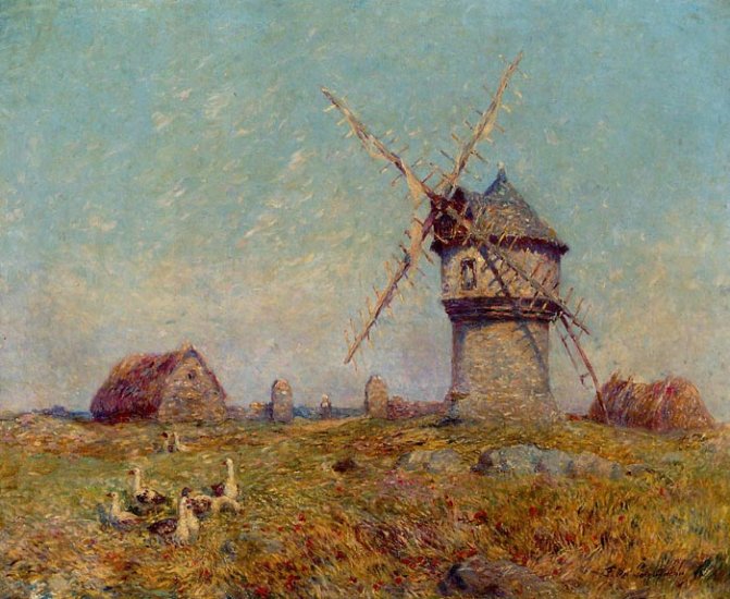 Breton Landscape - Click Image to Close