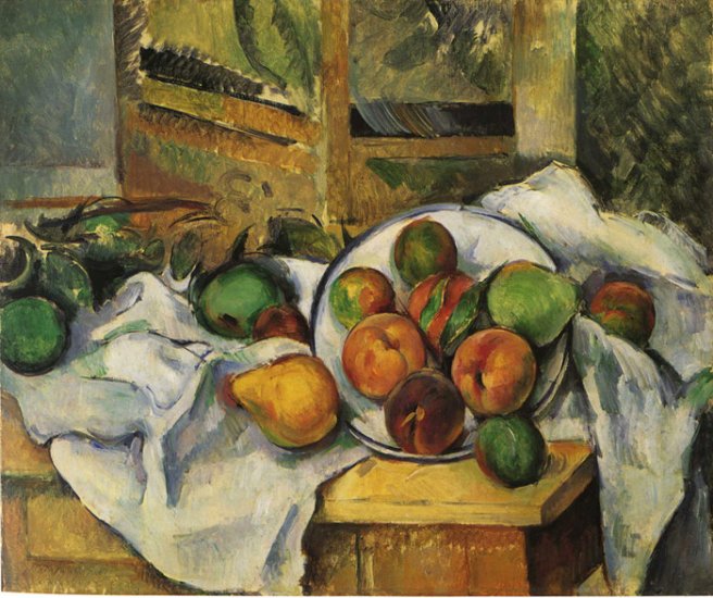 Table, Napkin And Fruit, 1895-1900 - Click Image to Close