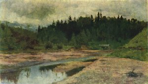 A Forest River, 1890