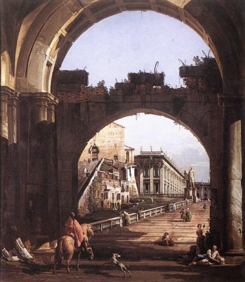 Capriccio Of The Capitol, 1743-1744 - Click Image to Close