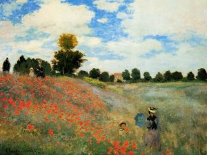 Poppies At Argenteuil, 1873