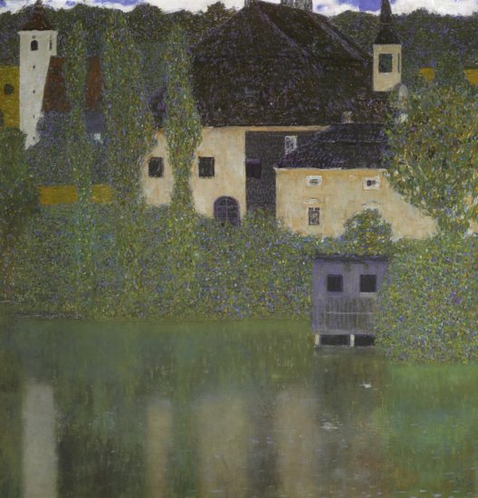 Scloss Kammer On The Attersee I , 1908 - Click Image to Close