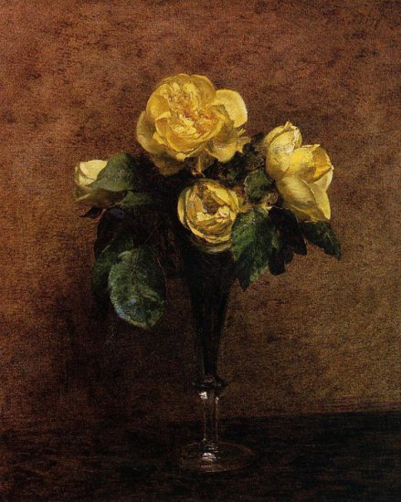 Fleurs: Roses Marechal Neil, 1883 - Click Image to Close