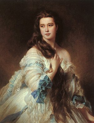 Portrait Of Madame Rimsky-Korsakov, 1864