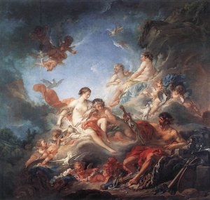 Vulcan Presenting Venus With Arms For Aeneas, 1757