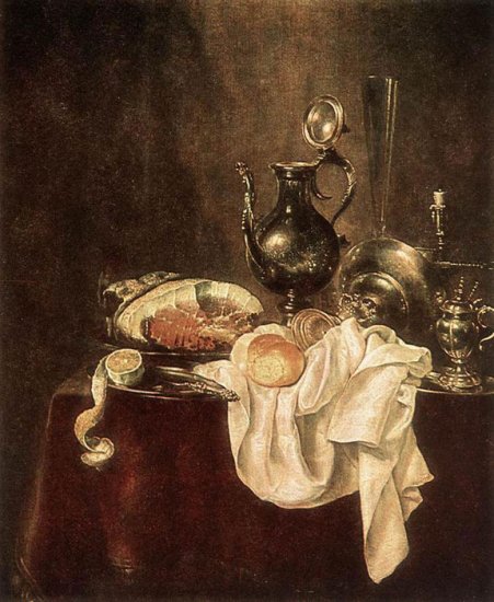 Ham And Silverware, 1649 - Click Image to Close