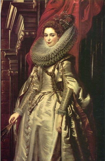 Portrait Of Marquise Brigida Spinola-Doria, 1606 - Click Image to Close