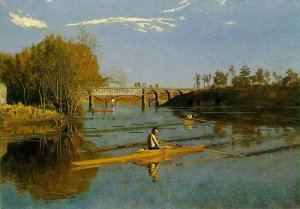 Max Schmitt In A Single Scull , 1871