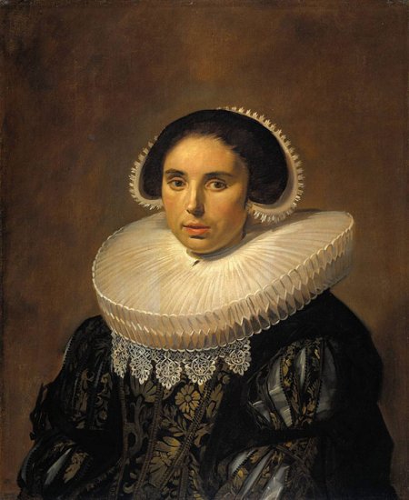 Portrait Of A Woman, Possibly Sara Wolphaerts Van Diemen, C.1630-1635 - Click Image to Close