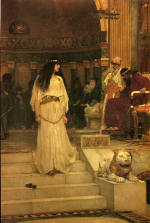 Mariamne Leaving The Judgement Seat Of Herod, 1887