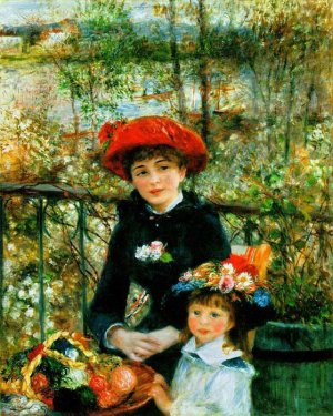 Two Sisters On The Terrace, 1881