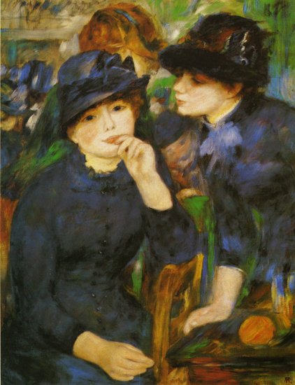 Two Girls In Black, 1881 - Click Image to Close