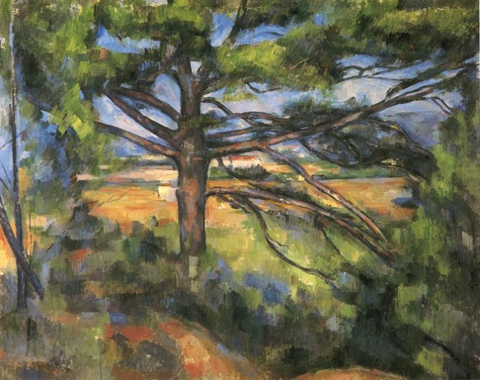 Large Pine And Red Earth, 1897 - Click Image to Close