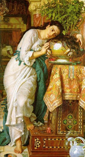 Isabella And The Pot Of Basil, 1867 - Click Image to Close