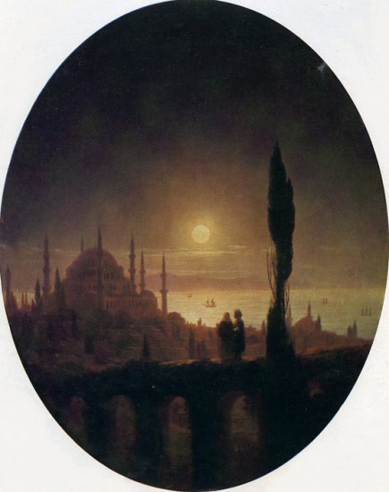 Seashore By Moonlight, 1847 - Click Image to Close