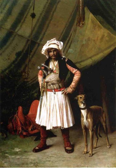 Bashi-Bazouk And His Dog, 1870 - Click Image to Close