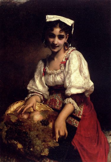 An Italian Beauty, 1874 - Click Image to Close