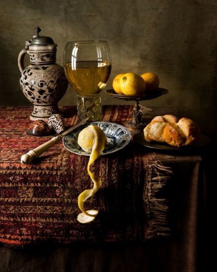 Kalf Like Still Life ( Custom Painting ) - Click Image to Close